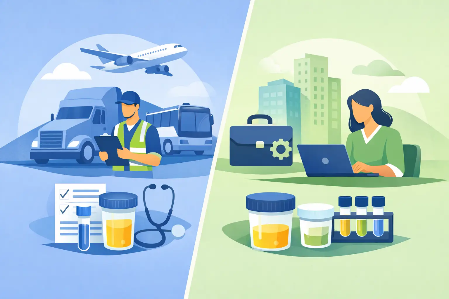 DOT Testing vs Non-DOT: Key Employer Differences