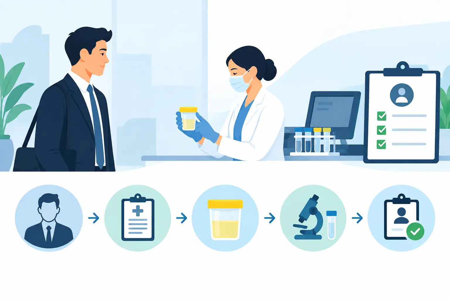 Pre-Employment Drug Screening Process Steps