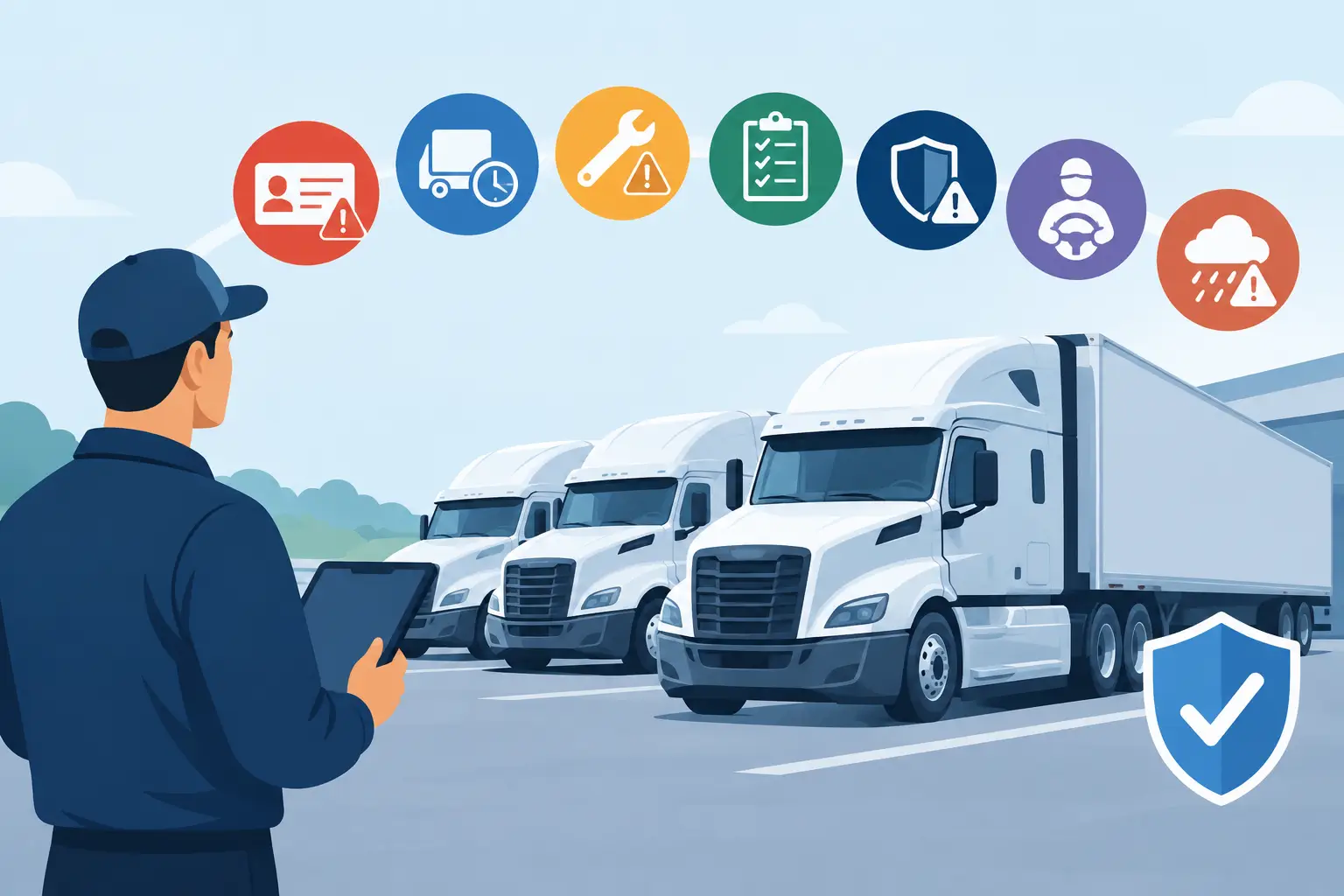 7 Top DOT Compliance Risks Fleet Managers Face