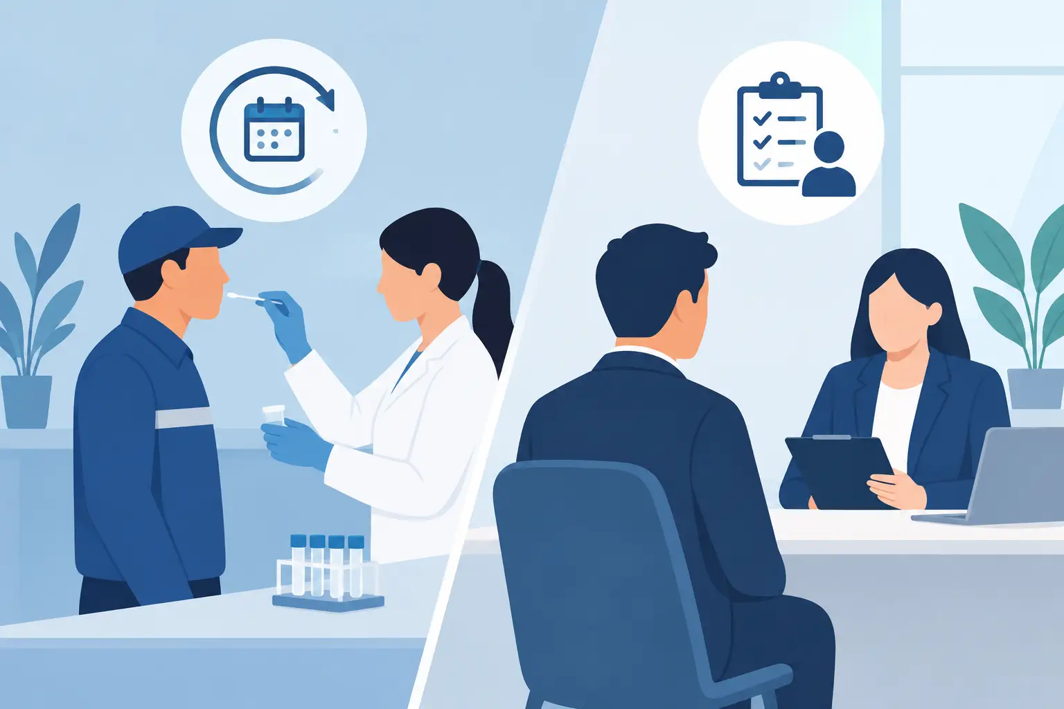 Random vs Pre Employment Testing Explained
